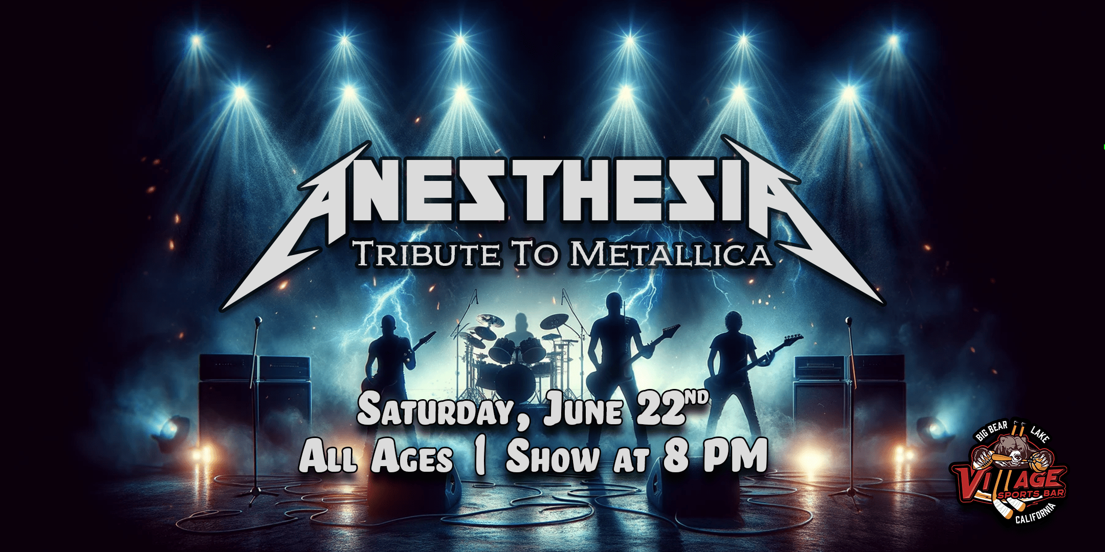 Village Sports Bar Presents: Anesthesia, Tribute To Metallica